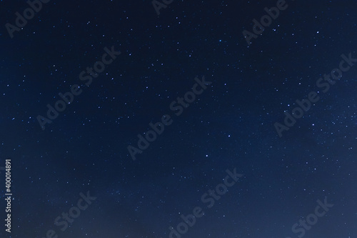 Background of night sky with many stars