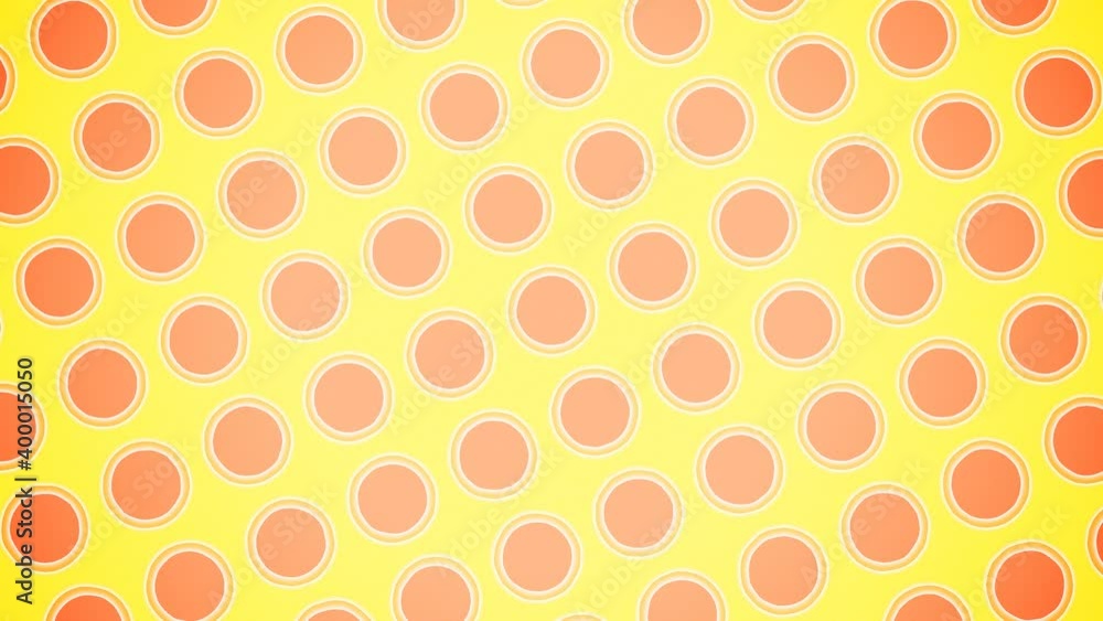 Halftone circle frame dots animation changes bright colors. Seamless loop. Comic Pop Art Background. Halftone circle frame dots animation changes bright colors. Seamless loop. Comic Pop Art Background.
