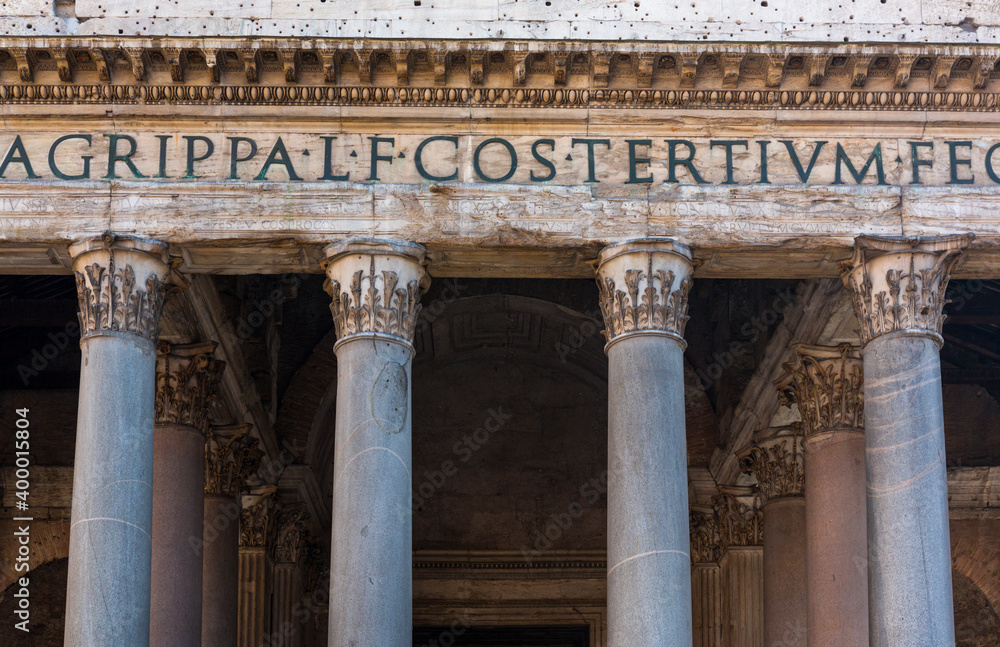 Pantheon, Piazza della Rotonda, Rome, Italy, Europe