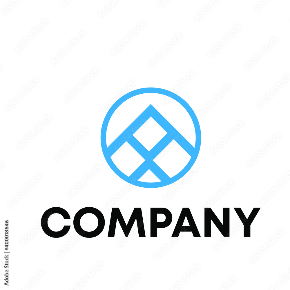 Fototapeta premium real estate building abstract architecture logo design vector sign