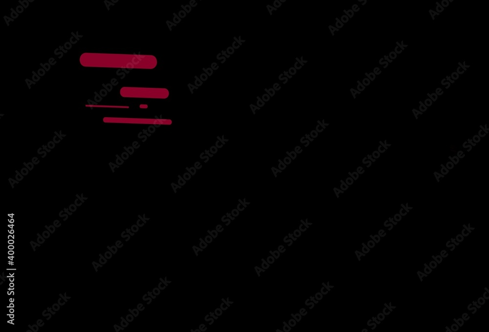 Dark pink, yellow vector backdrop with long lines. Dark pink, yellow vector backdrop with long lines.