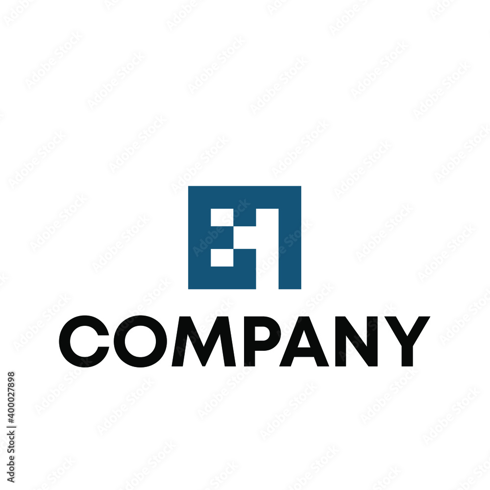 EM logo Stock Vector | Adobe Stock