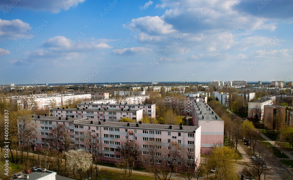 Obraz premium Blokowisko 