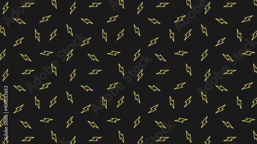 Thunder symbol pattern. Bolt pattern wallpaper.