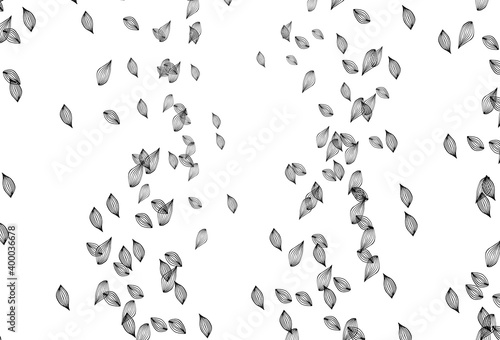 Light Black vector hand painted backdrop.