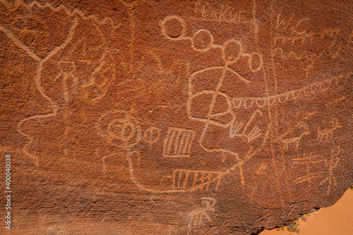 Petroglyphs at Valley of Fire State Park