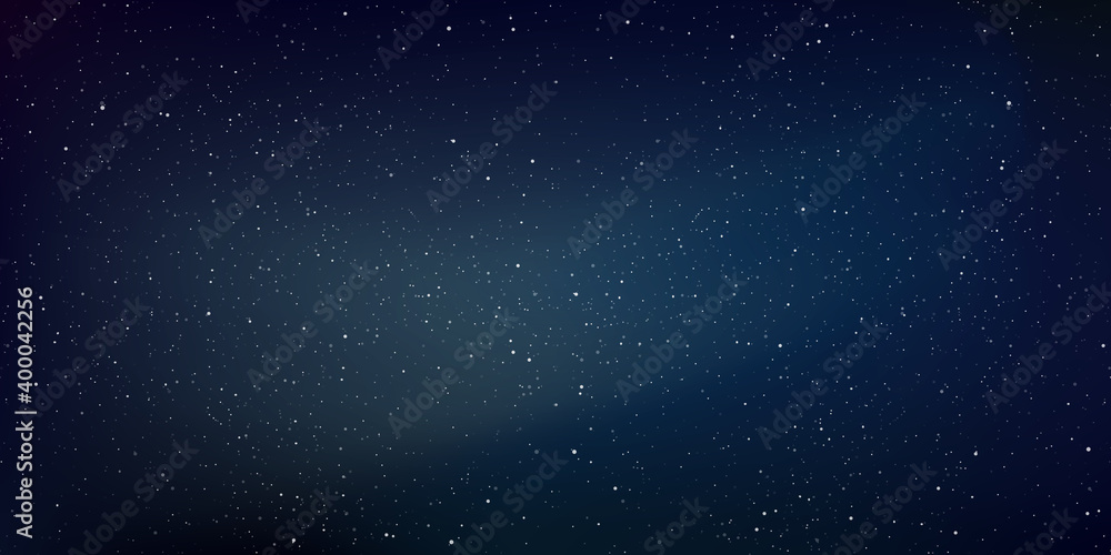 Star universe background, Stardust in deep universe, Milky way galaxy, Vector Illustration.	