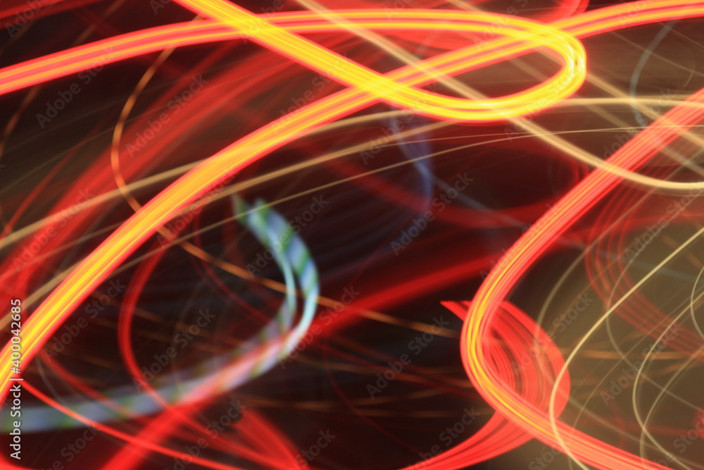 Abstract lighting line and beautiful colors of blurred pictures. Abstract lighting line and beautiful colors of blurred pictures.