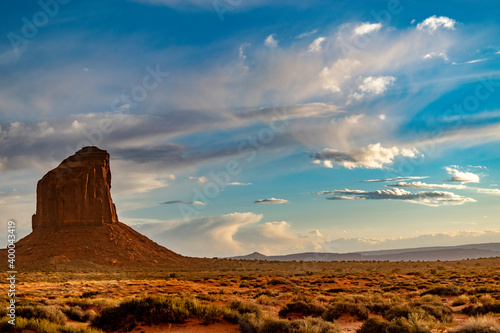 monument valley sunset