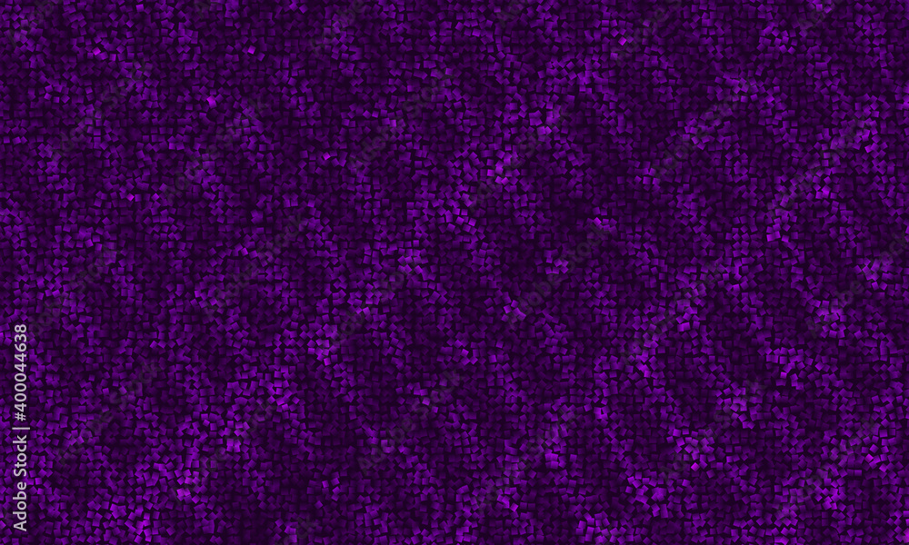  abstract background of diagonal design of small cubes in purple tones.