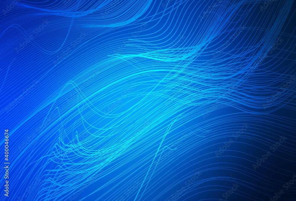 Dark BLUE vector abstract bright texture. Dark BLUE vector abstract bright texture.
