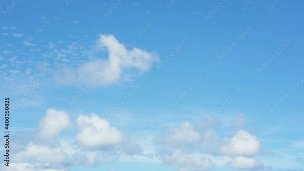 Cloud in sky time lapse. Cloudy sky on a sunny day. A rapidly changing atmosphere. Cloud in sky time lapse. Cloudy sky on a sunny day. A rapidly changing atmosphere.