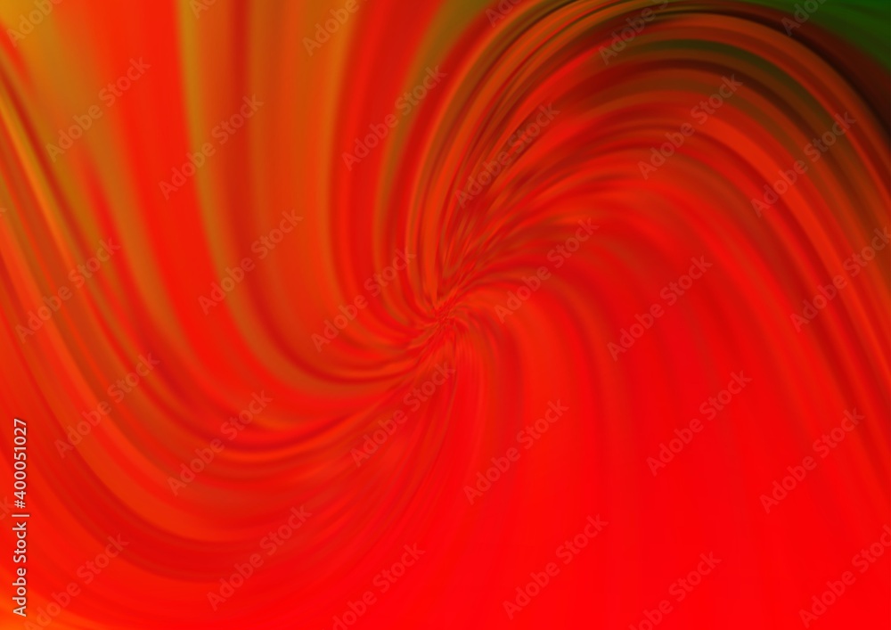 Light Green, Red vector background with liquid shapes. Light Green, Red vector background with liquid shapes.