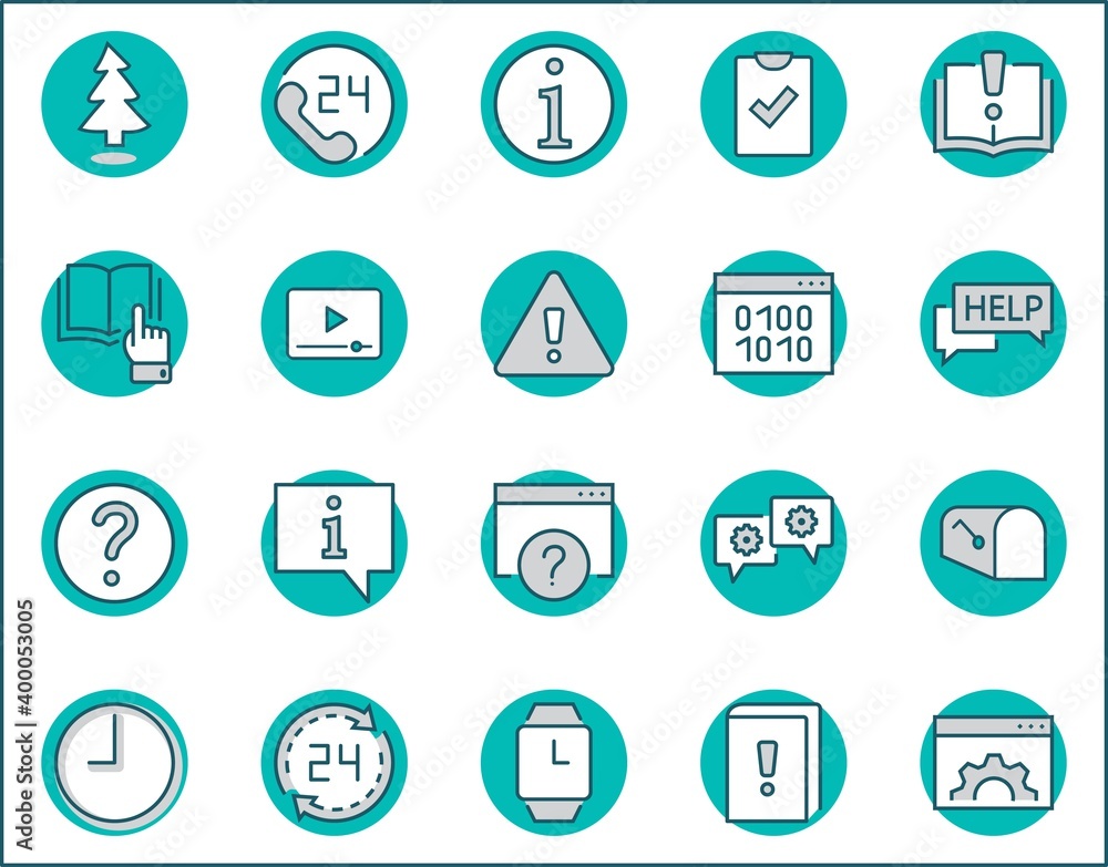 Set of Help And Support Vector Line Icons. Contains such Icons as Handbook, Book, Online Help, Tech Support and more. Editable Stroke. 32x32 Pixels Set of Help And Support Vector Line Icons. Contains such Icons as Handbook, Book, Online Help, Tech Support and more. Editable Stroke. 32x32 Pixels