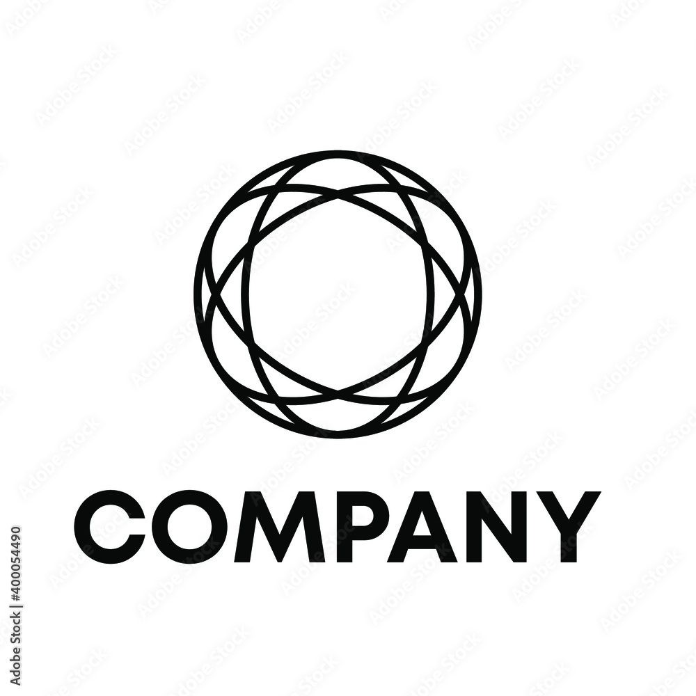 abstract circle logo abstract circle logo