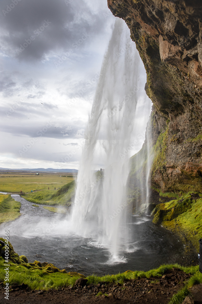 Waterfall in Iceland