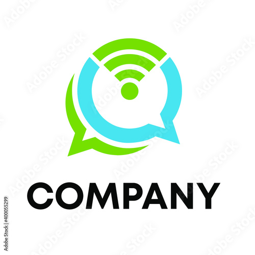 Chat Signal Logo Design