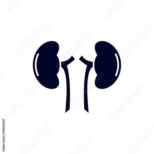 Kidney logo design vector template, Organs logo design concept, Icon symbol