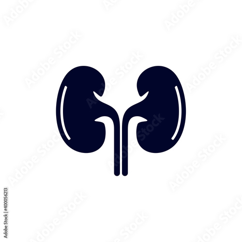 Kidney logo design vector template, Organs logo design concept, Icon symbol