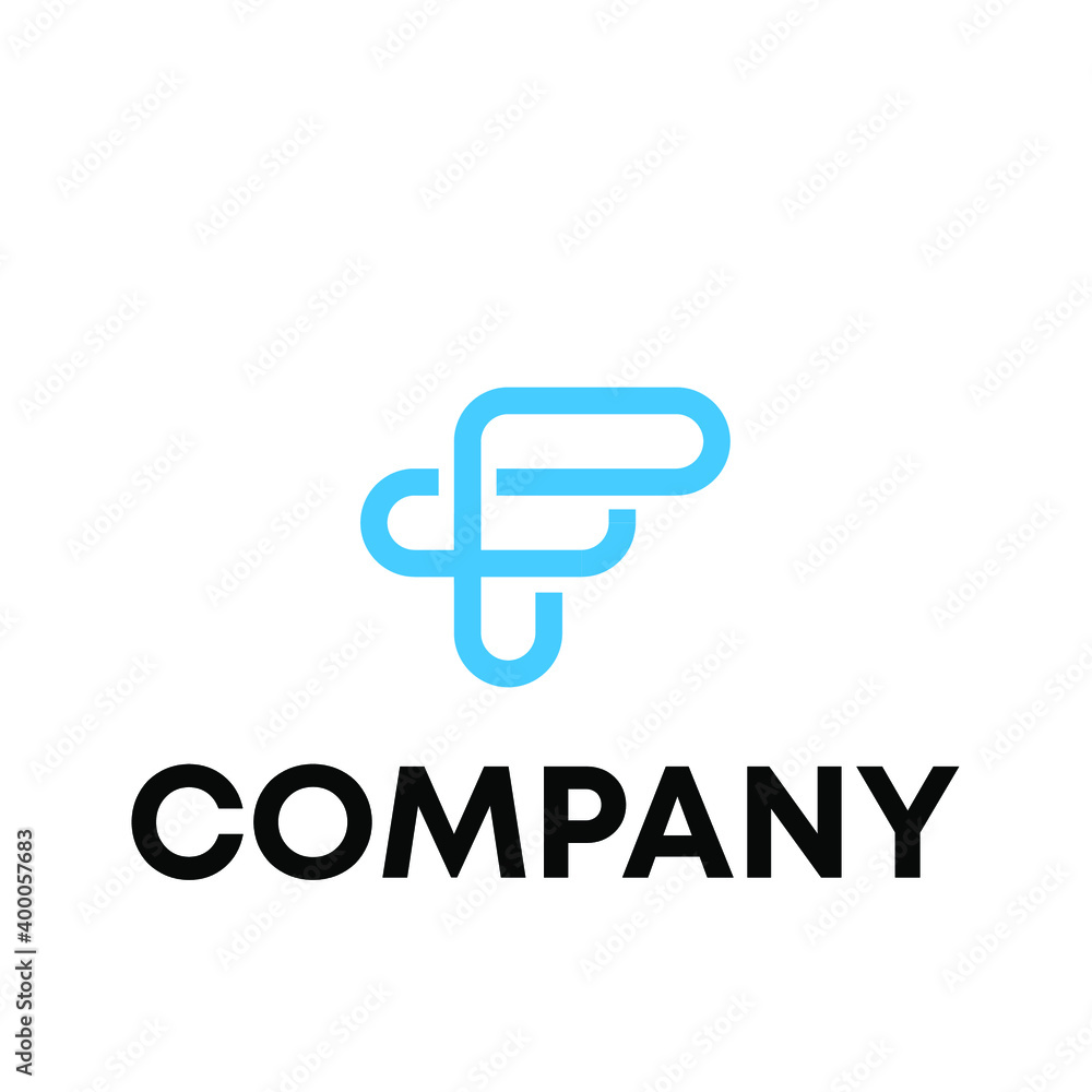 Obraz premium f logo