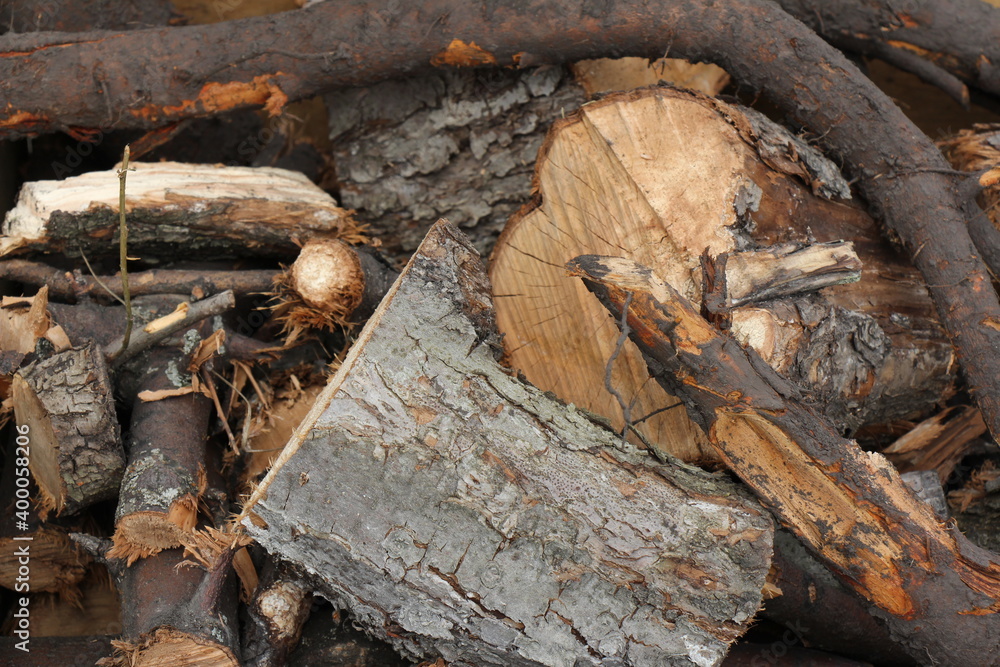 pile of firewood pile of firewood