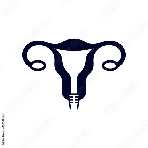 female reproductive organs logo design vector template, Organs logo design concept, Icon symbol