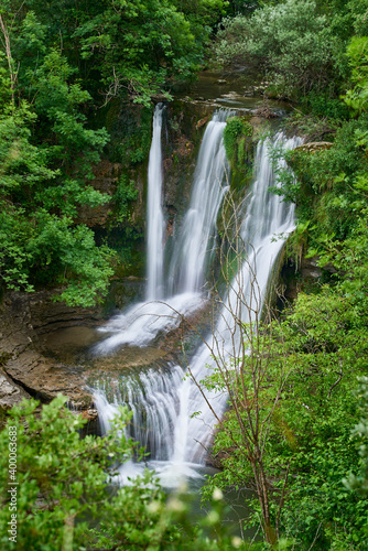 Peñaladros Waterfall, Cozuela, Burgos, Castilla y Leon, Spain