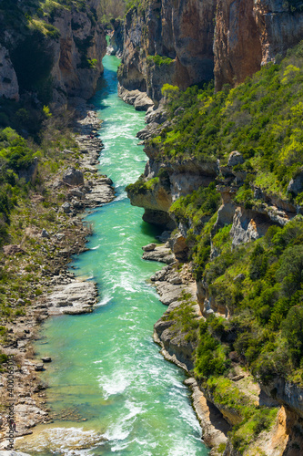 Foz de Lumbier, Salazar river, Navarra, Spain, Europe