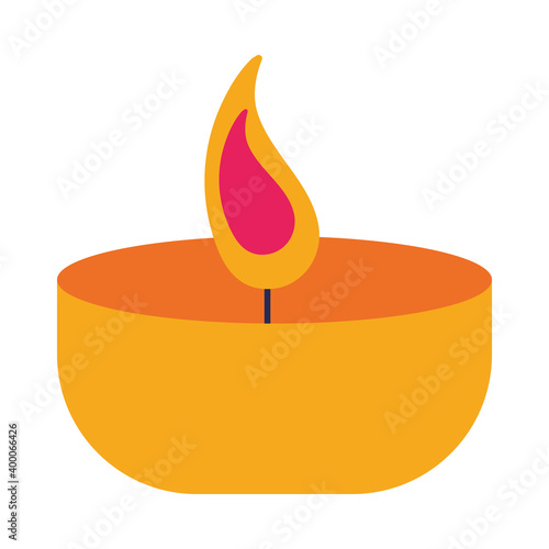 happy merry christmas candle paraffin icon