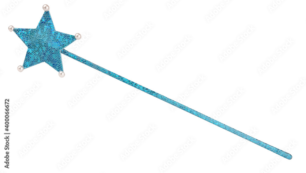 Magic wand with star on 2025 top