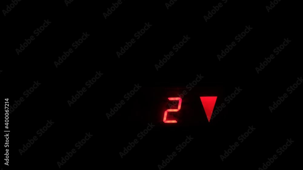 close-up countdown electronic numbers close-up countdown electronic numbers