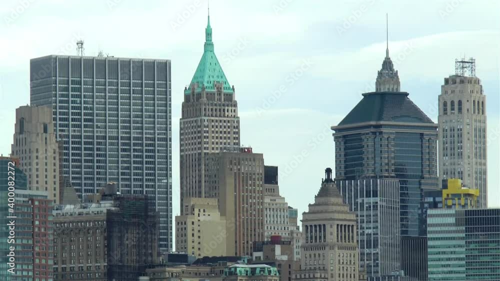 Buildings in Lower Manhattan, New York City, United States of America. Buildings in Lower Manhattan, New York City, United States of America.