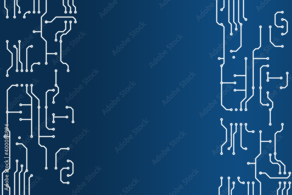 PCB - printed circuit board #3 - obrazy, fototapety, plakaty 