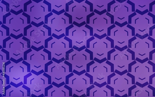 Light Purple vector texture with bent lines. Brand new colorful illustration in simple style. Brand new design for your ads, poster, banner.