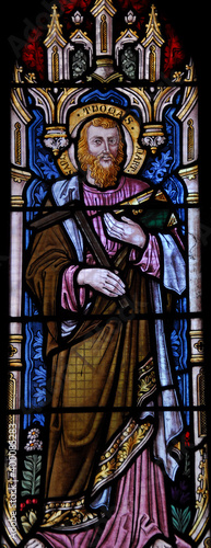 Saint Thomas stain glass