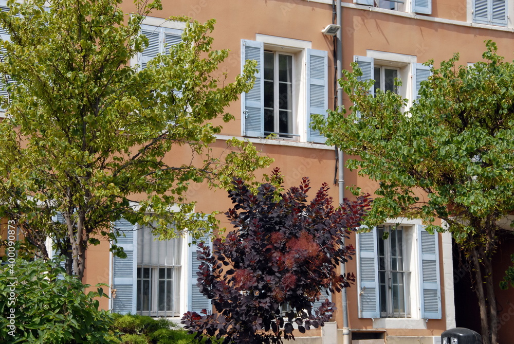 Ville d'Aubagne, département des Bouches-du-Rhône, France