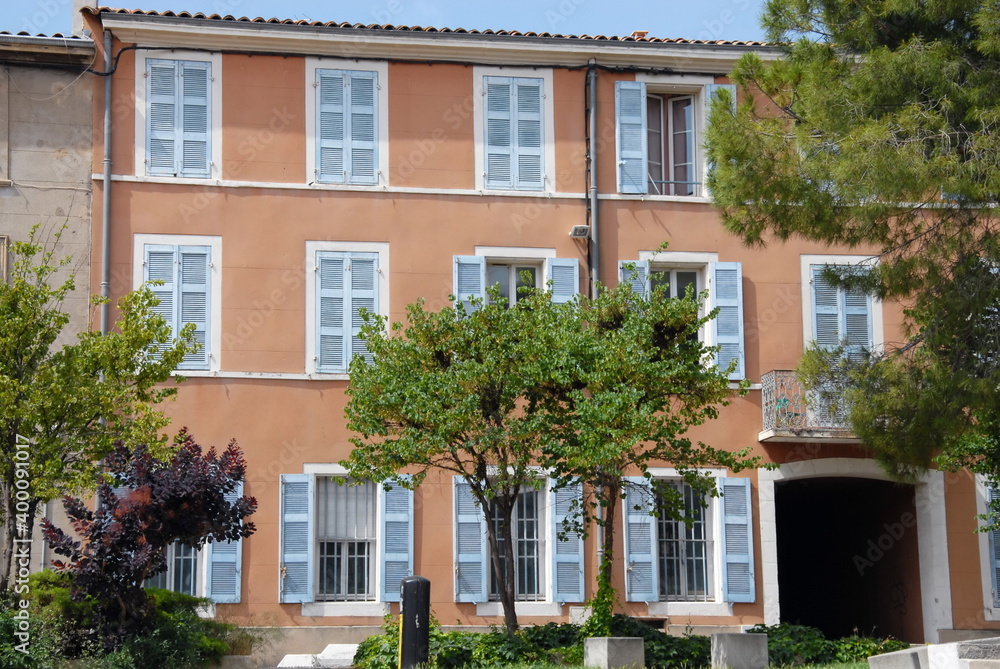 Ville d'Aubagne, département des Bouches-du-Rhône, France Ville d'Aubagne, département des Bouches-du-Rhône, France