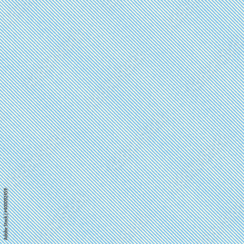 Abstract wallpaper with diagonal blue and white strips. Seamless colored background. Geometric pattern