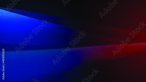 Astral Dawn - abstract colorful background in blue red light and shadow 
