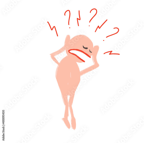 Depression obsessive insomnia,stress and anxiety. deep depression for world mental health day concept poster background. vector illustrations