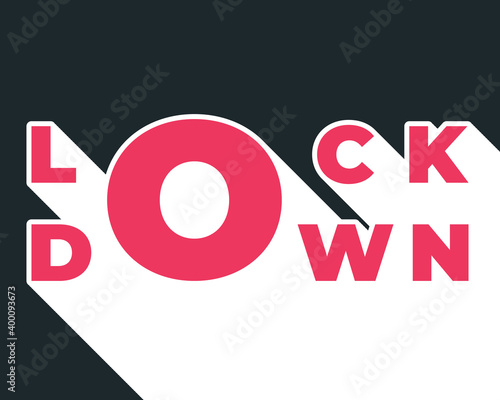 Coronavirus lockdown symbol. Coronavirus pandemic puts countries on lockdown . World Pandemic