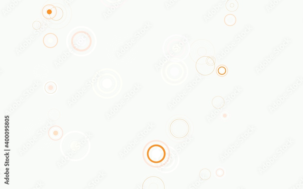 Light Green, Red vector template with circles.
