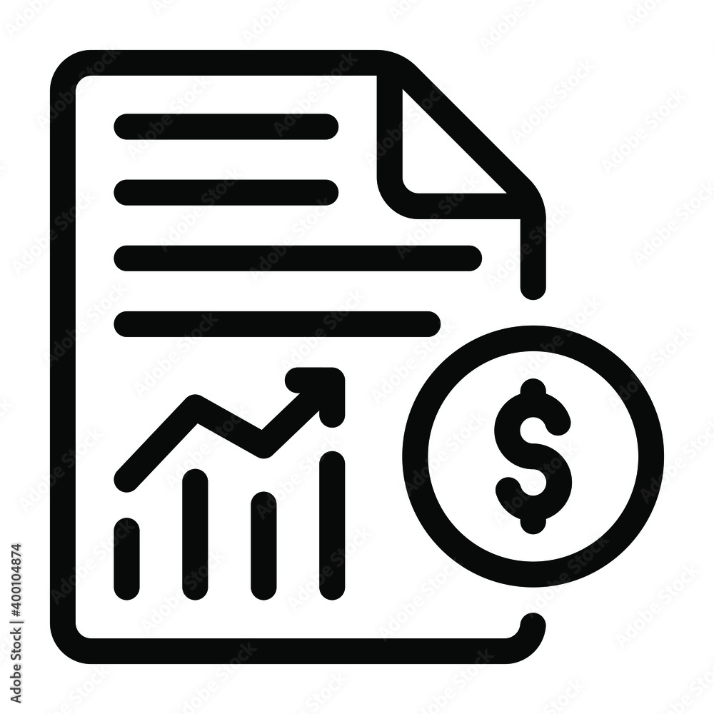 Business report in editable trendy linear icon
Business report in editable trendy linear icon