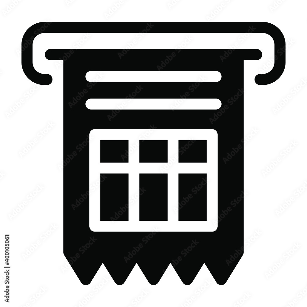 Transaction receipt in trendy linear icon
Transaction receipt in trendy linear icon