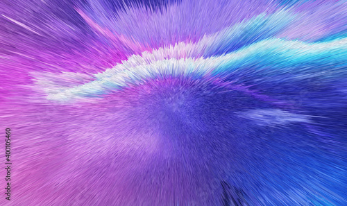 Foto Creative Abstract cool color background of the universe explosion