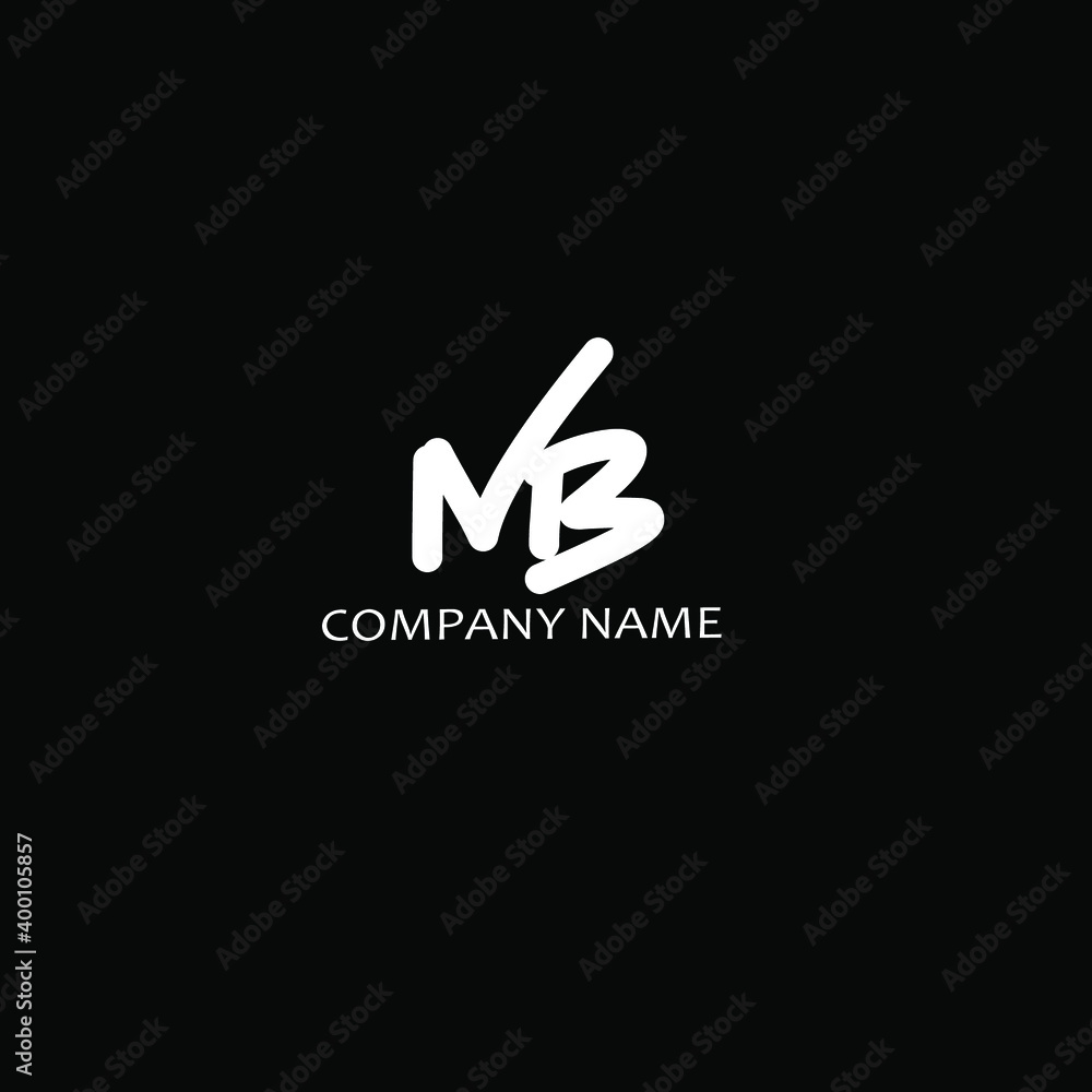 NB initial handwriting monogram name