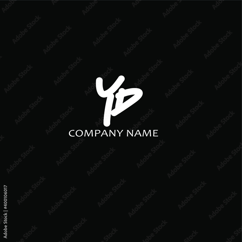 YD initial handwriting monogram name YD initial handwriting monogram name