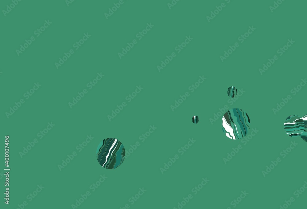 Light green vector layout with circle shapes. Light green vector layout with circle shapes.