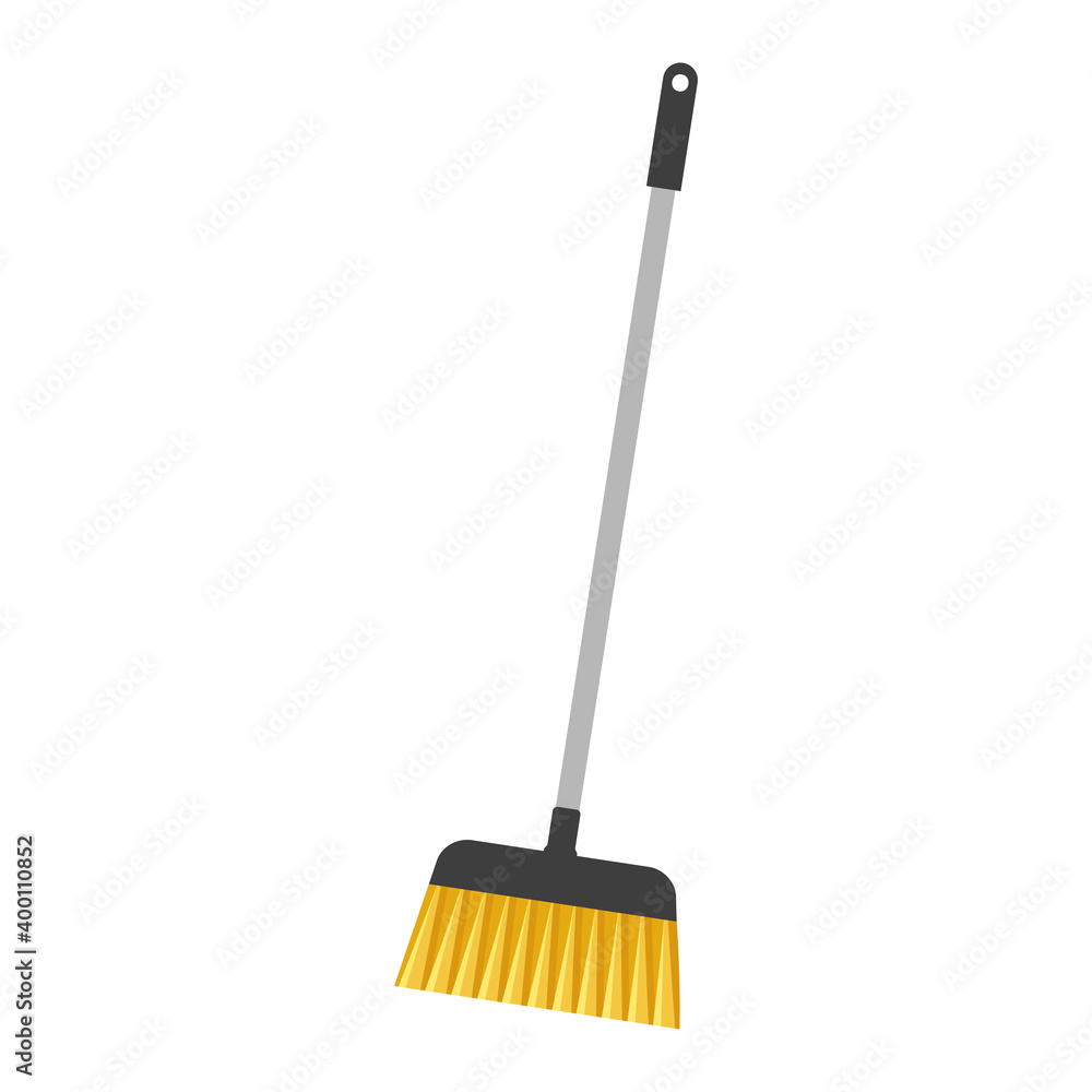 Isolated broom cleaning products wash icon- Vector Isolated broom cleaning products wash icon- Vector