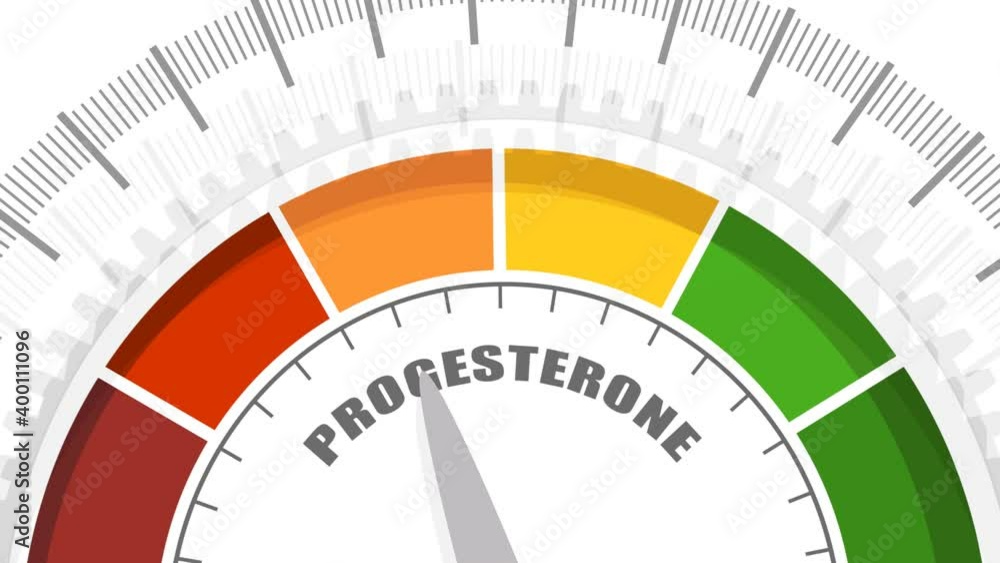 Gradient scale. Hormone progesterone level measuring device. Sign tachometer, speedometer, indicators. Infographic gauge element. 3D rendering. Gradient scale. Hormone progesterone level measuring device. Sign tachometer, speedometer, indicators. Infographic gauge element. 3D rendering.